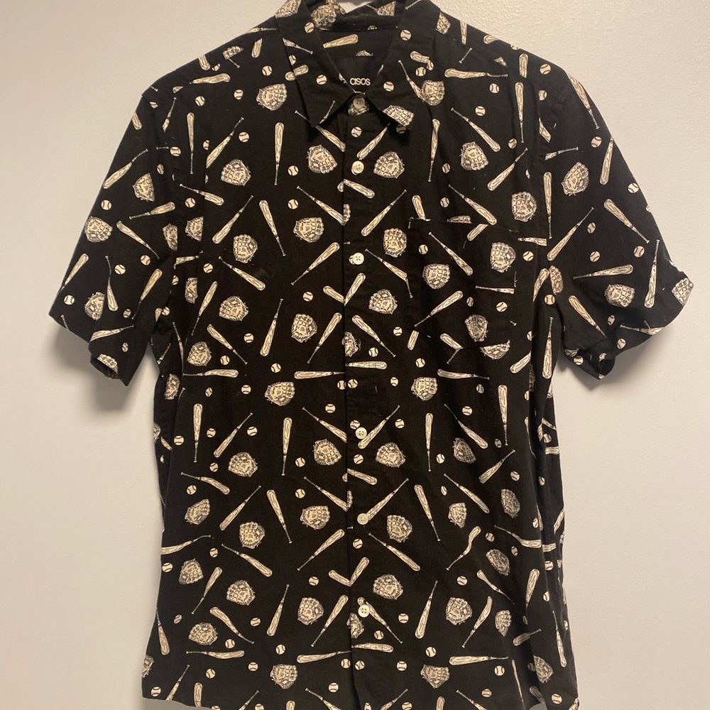 Short sleeve button up shirt